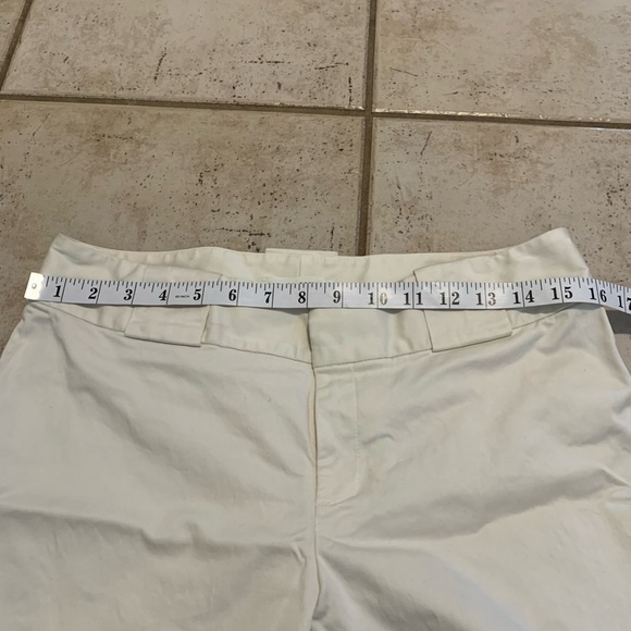 Banana Republic Wide Leg Linen Blend Pants Size 8 Stretch - Picture 4 of 10